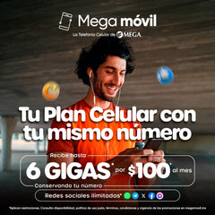 Mega Móvil + Megacable